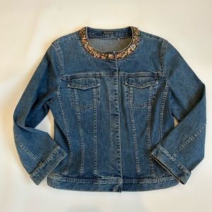 Tahari Denim Jacket